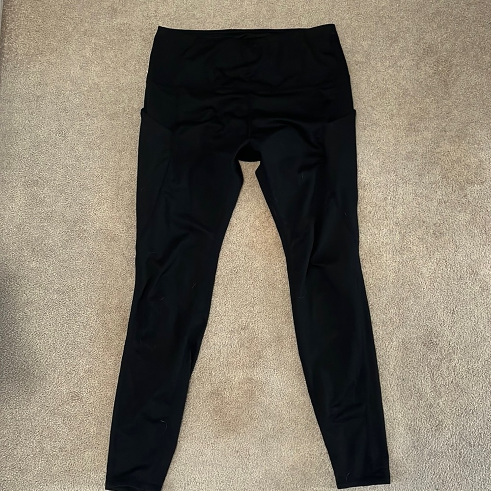 Black ODODOS Size XL Black Leggings with Pockets